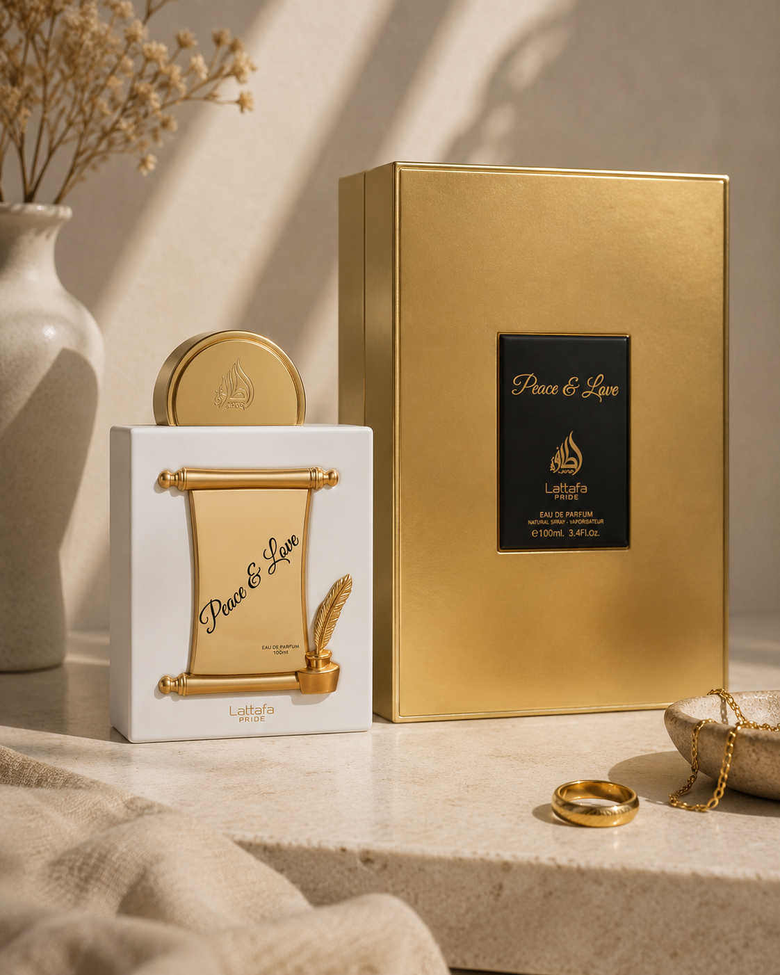 Peace & Love by Lattafa Pride – 100ml Eau de Parfum