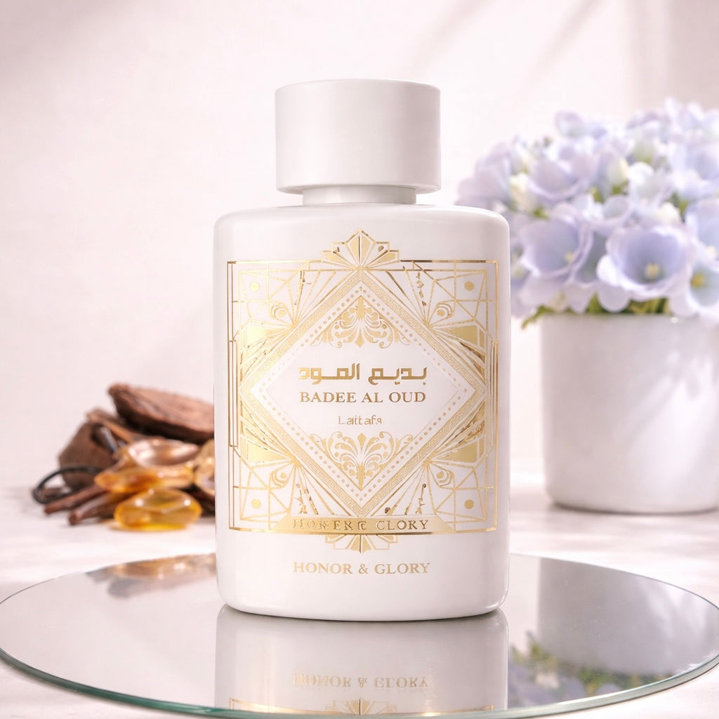 Badee Al Oud “Honor & Glory” – EDP 100ml (3.4 oz) by Lattafa