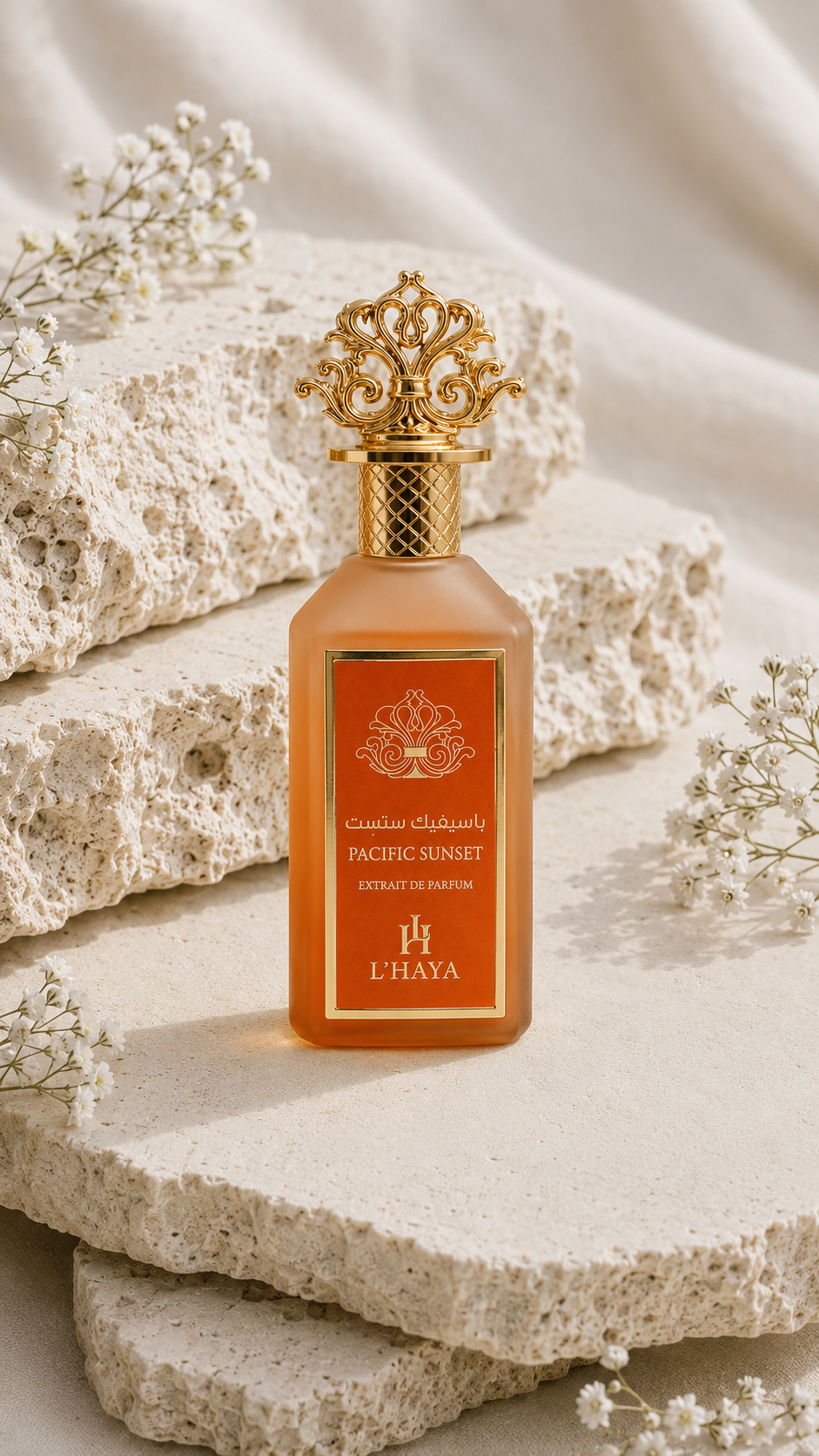 Pacific Sunset – L’Haya
Extrait de Parfum | Unisex | 100 ml