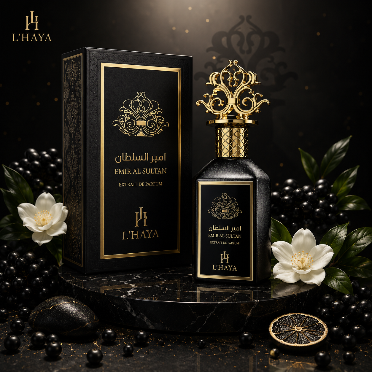 Emir Al Sultan – L’Haya
Extrait de Parfum | Unisex | 100 ml