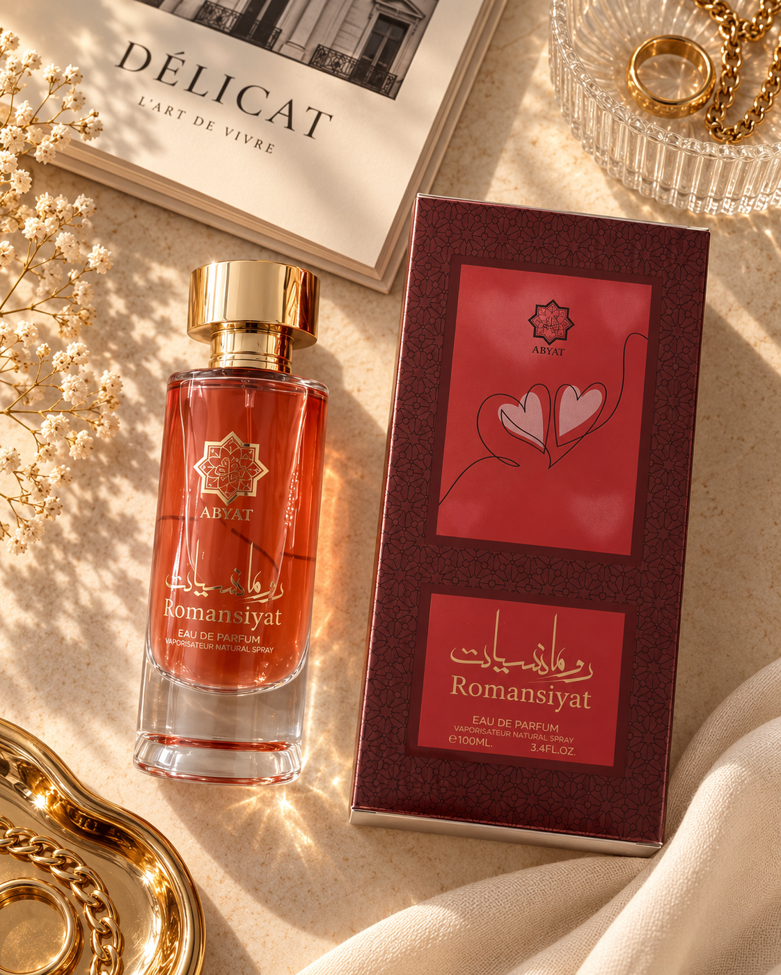 Romansiyat by Abyat– Eau de Parfum | 100 ml | For Women