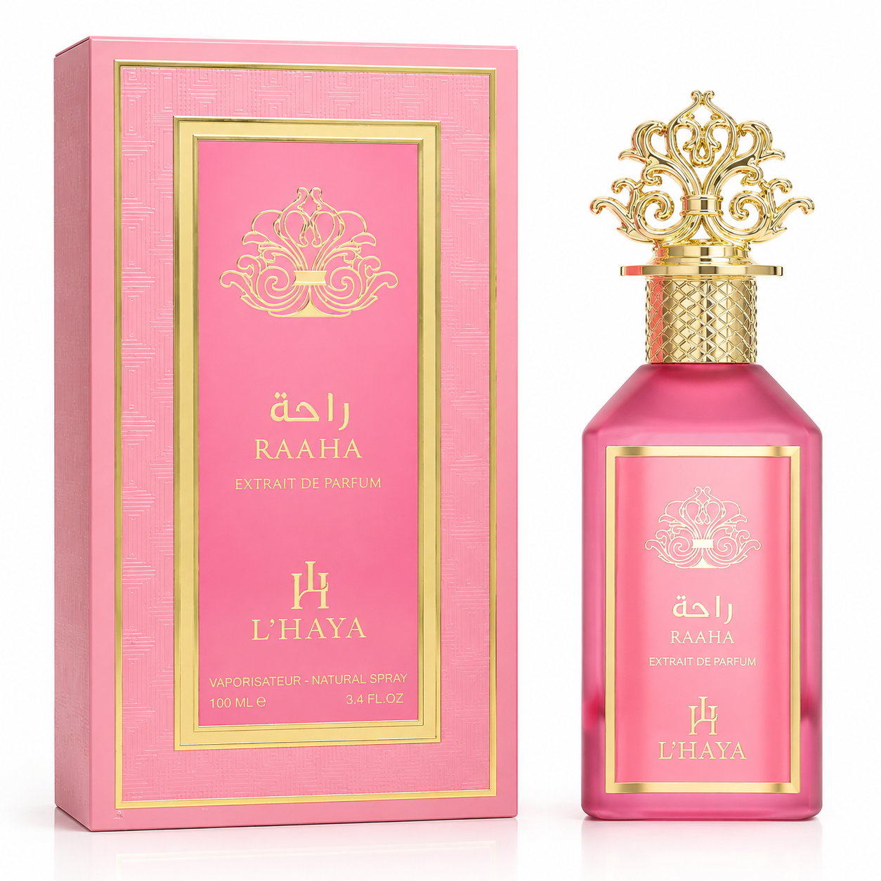 Raaha – L’Haya
Extrait de Parfum | Unisex | 100 ml
