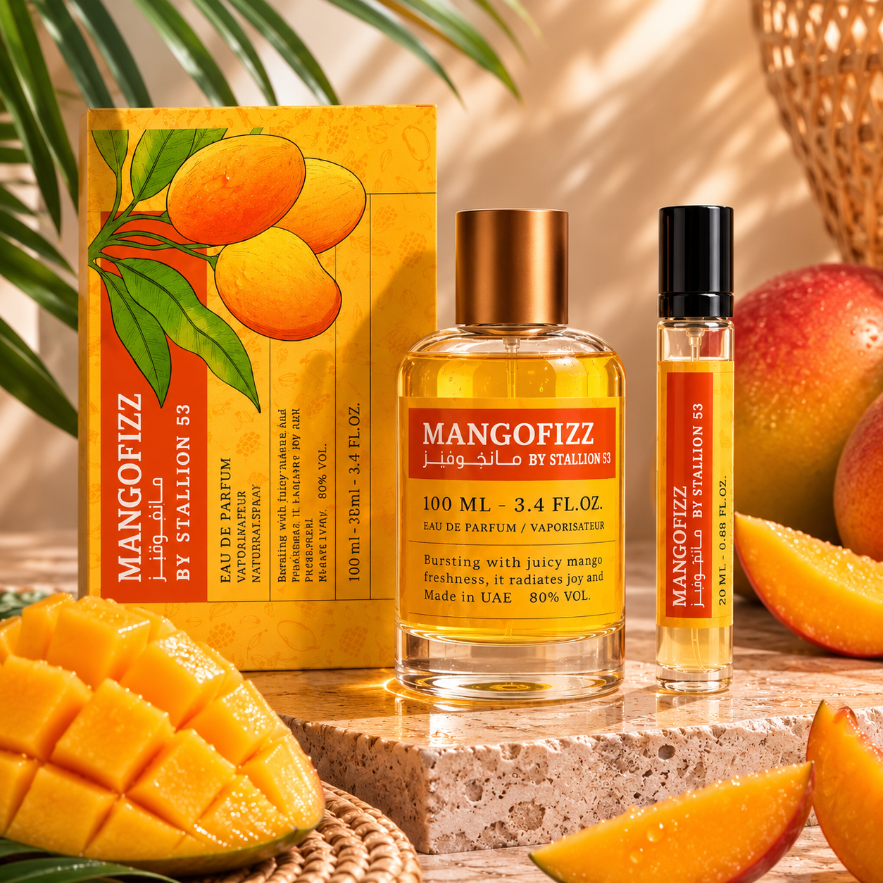 Mangofizz by Stallion 53– Emper | Eau de Parfum 3.4 Oz/ 0.68 Oz EDP SP