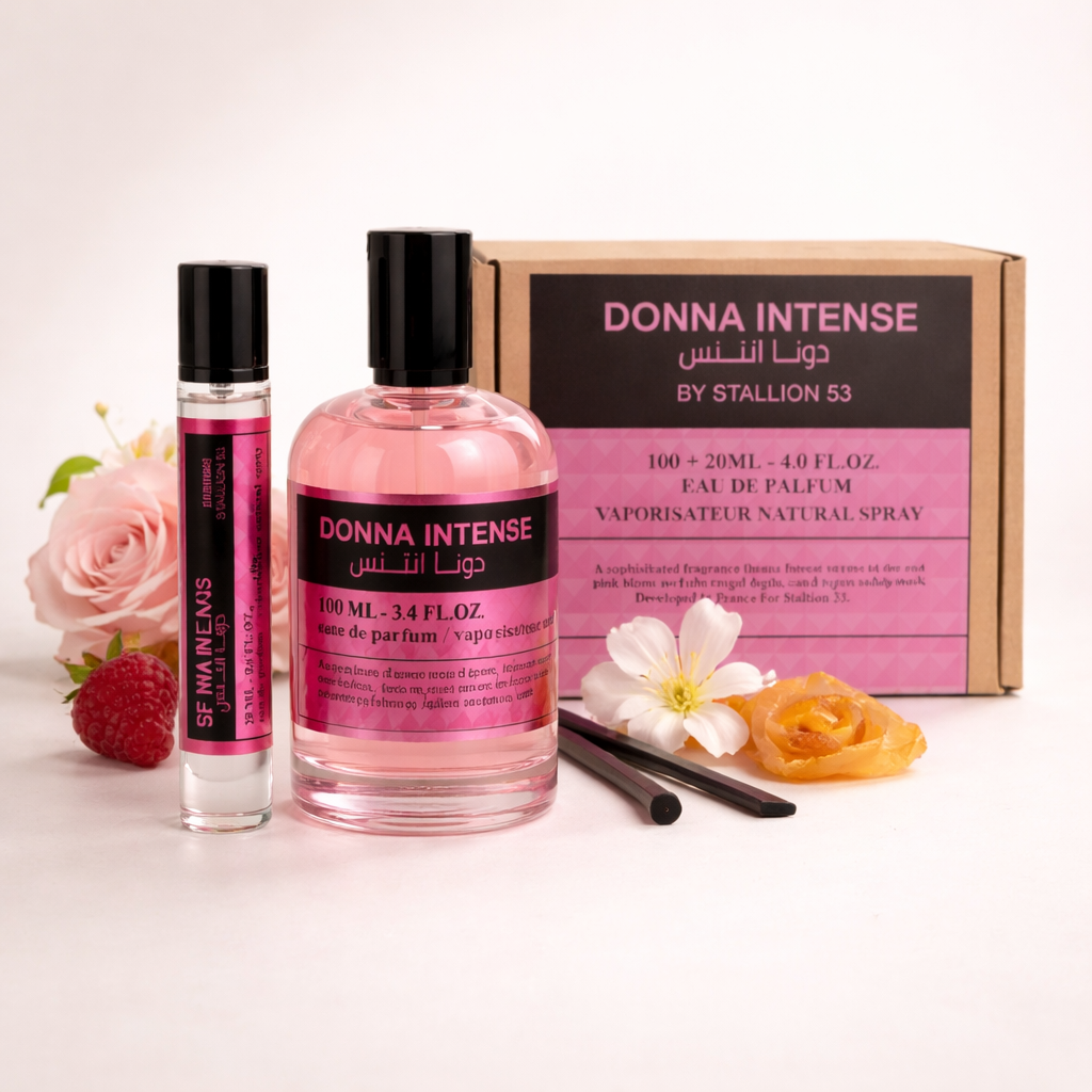 Donna Intense by Stallion 2 Pcs 100ml (3.4 oz) – EDP + 0.6 oz ( Travel Size) EDP