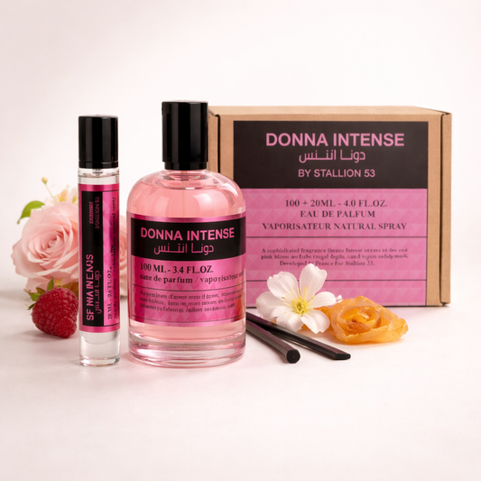 Donna Intense by Stallion 2 Pcs 100ml (3.4 oz) – EDP + 0.6 oz ( Travel Size) EDP