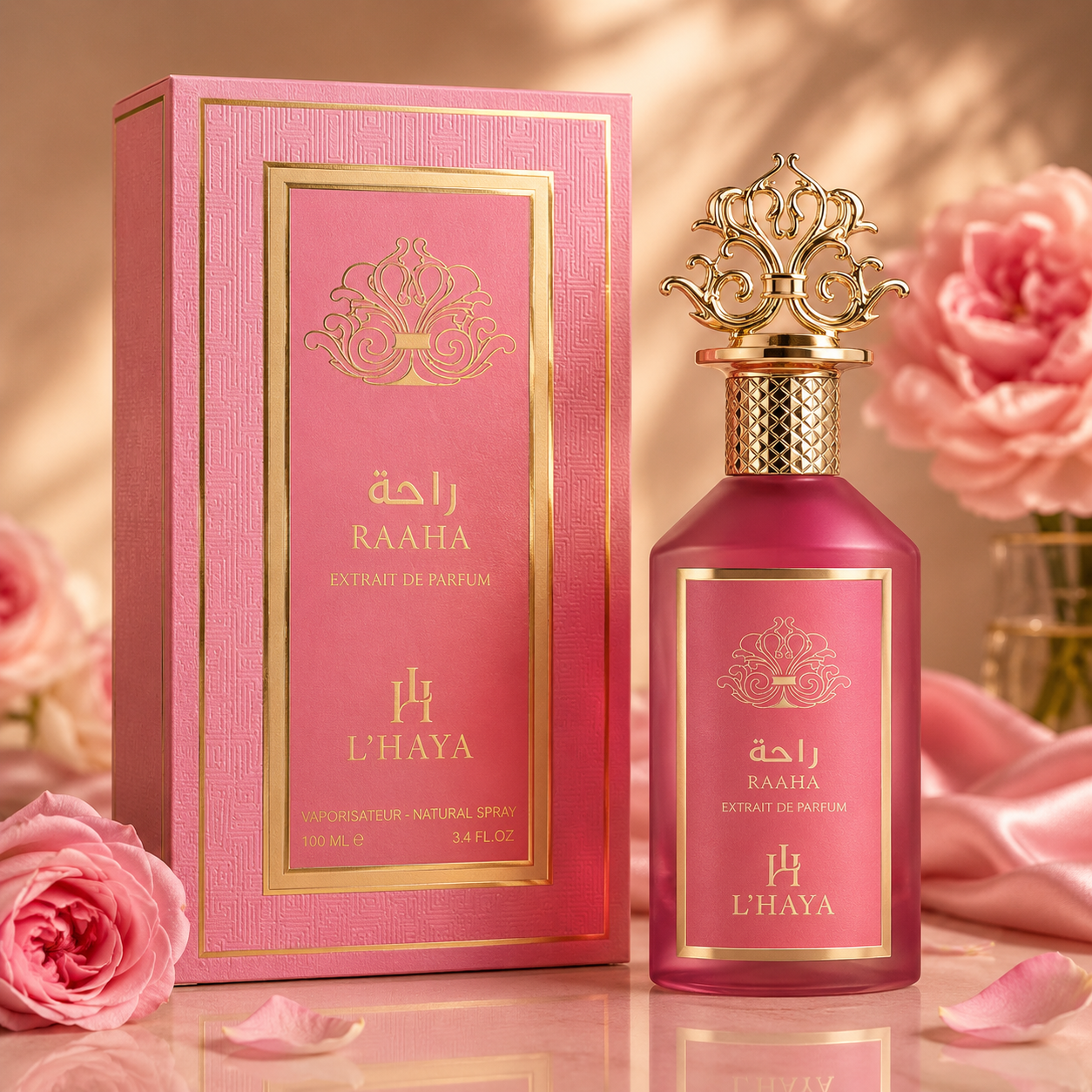 Raaha – L’Haya
Extrait de Parfum | Unisex | 100 ml