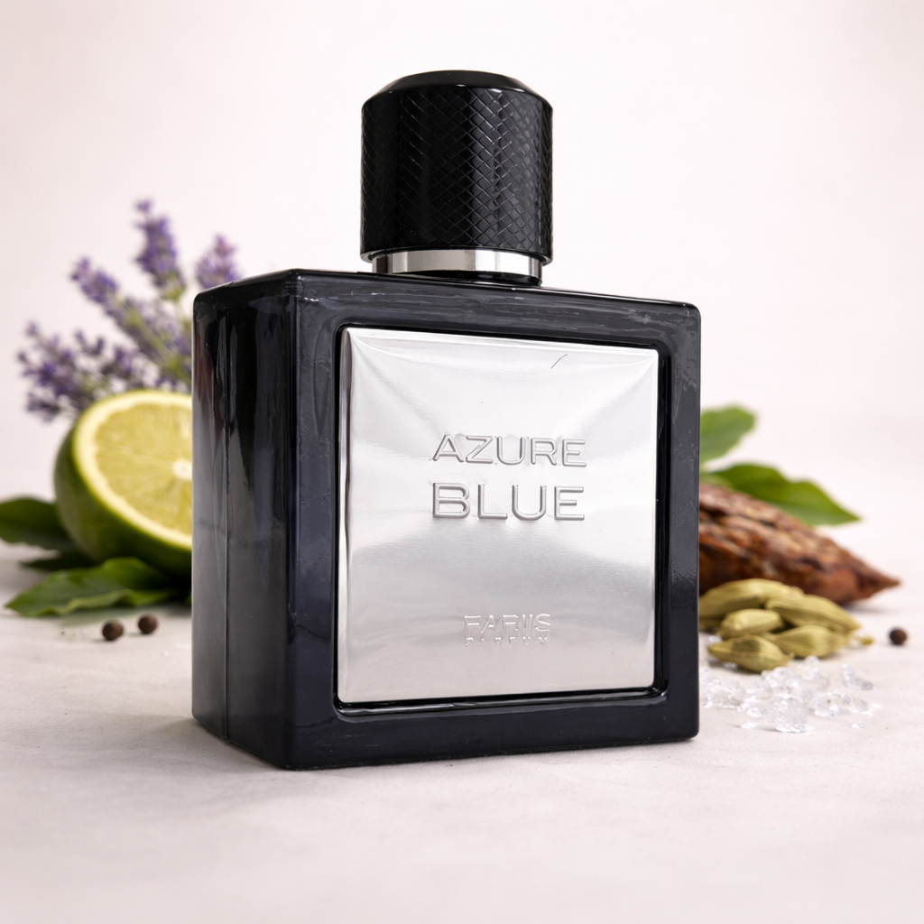 Azure Blue 100ml (3.4 oz) – EDP by Fariis