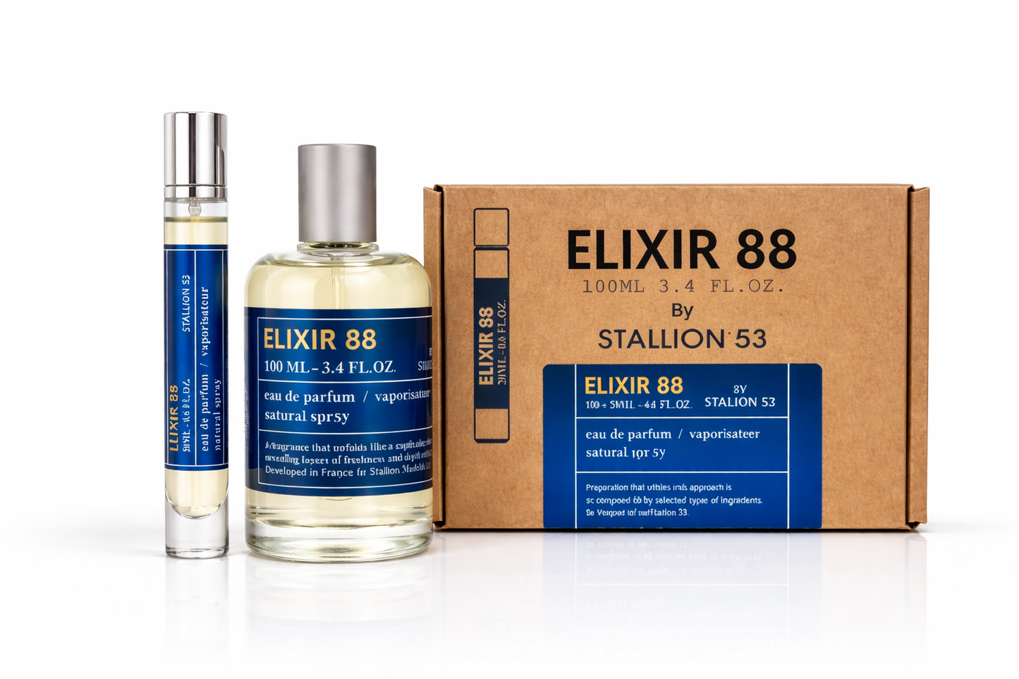 Elixir 88 100ml (3.4 oz) + (0.6oz)– EDP by Stallion
