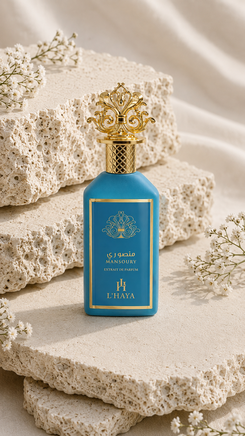 Mansoury – L’Haya
Extrait de Parfum | Unisex | 100 ml