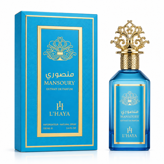 Mansoury – L’Haya
Extrait de Parfum | Unisex | 100 ml
