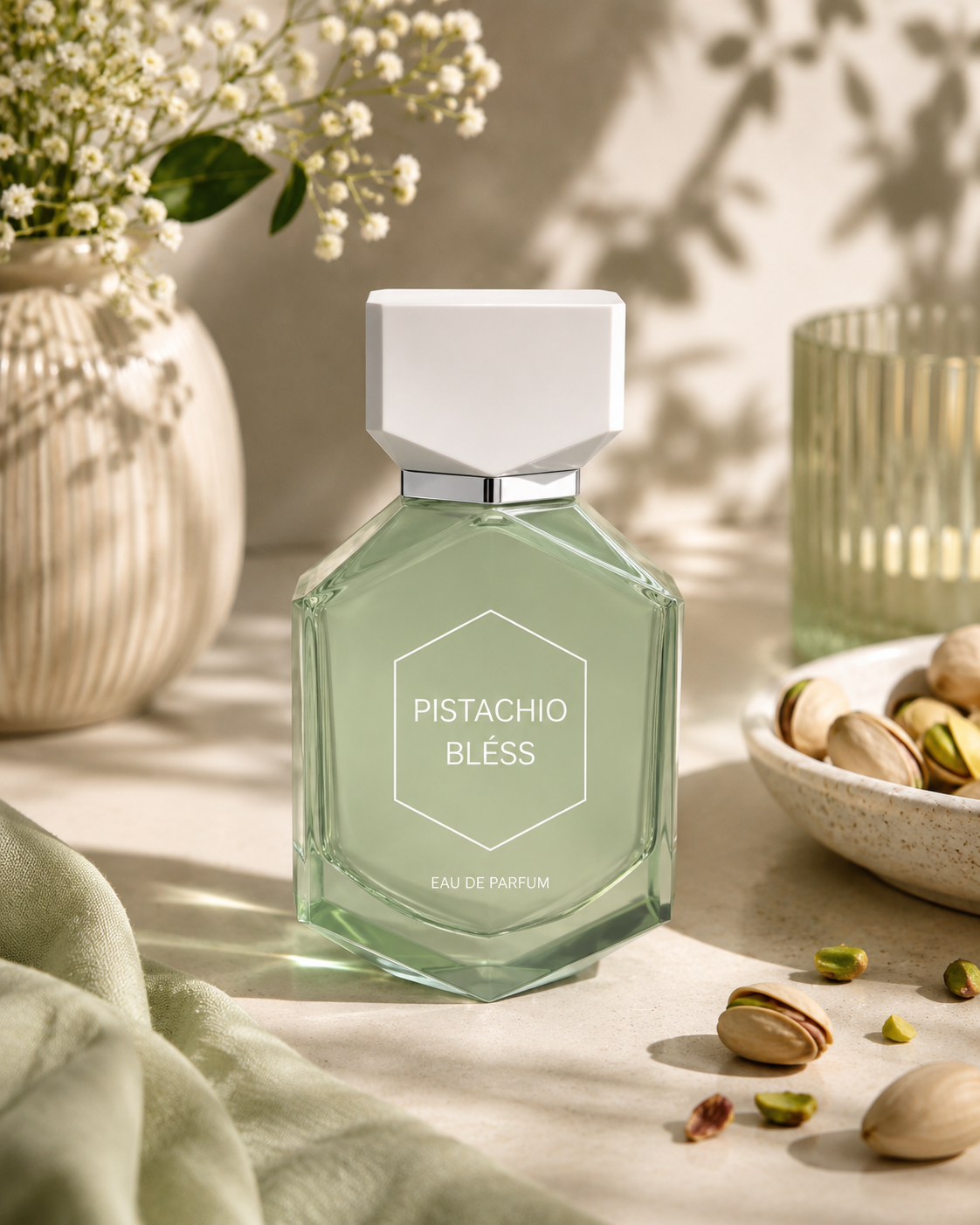 Pistachio Bliss – Camara Perfumes
Eau de Parfum | Unisex | 100 ml