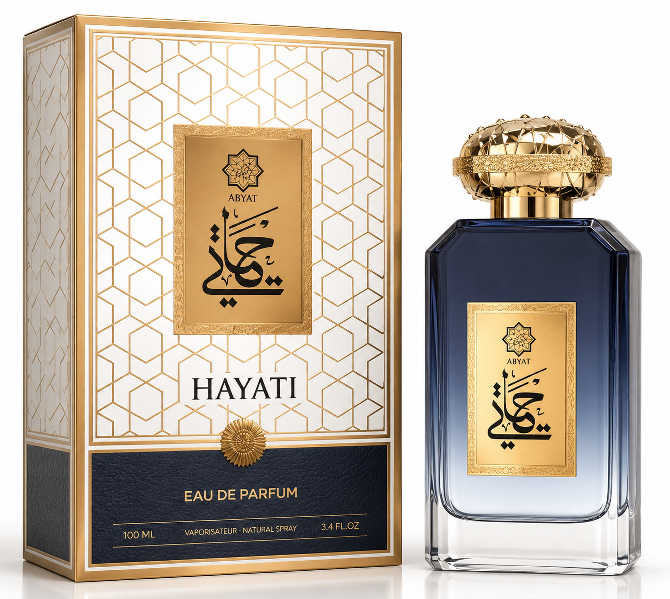 Hayati – Abyat Perfumes
Eau de Parfum | Unisex | 100 ml