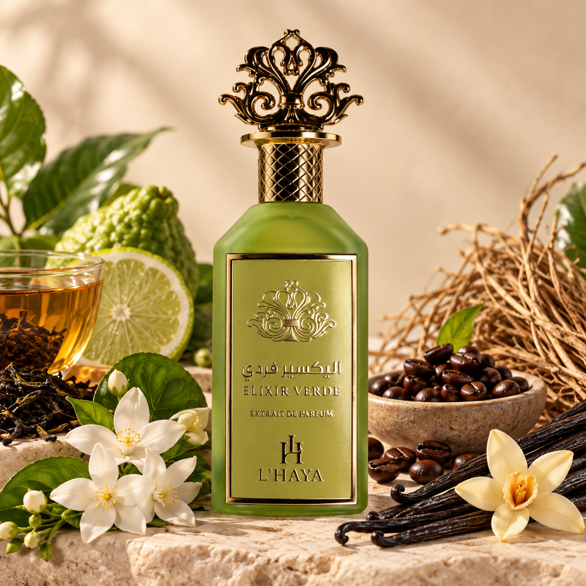 Elixir Verde – Extrait de Parfum 3.4 oz| Unisex by L’Haya