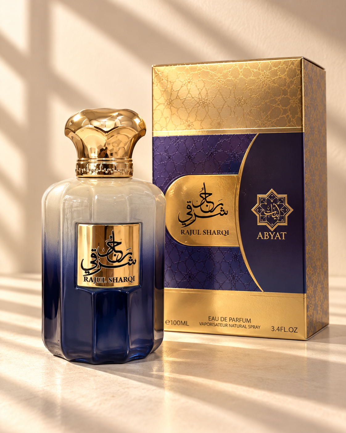 Rajul Sharqi by Abyat – Eau de Parfum | For Men | 100 ml